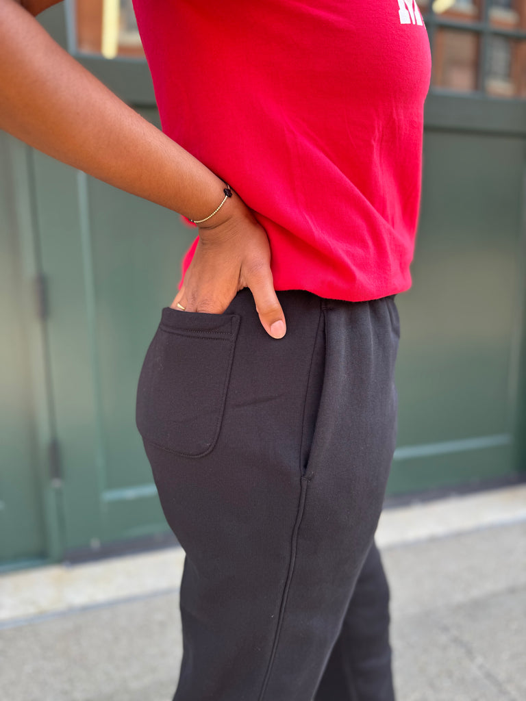 Midwest Girl Sweats in Black