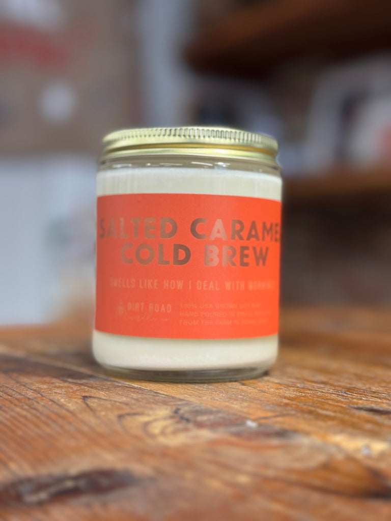 Salted Caramel Cold Brew Candle