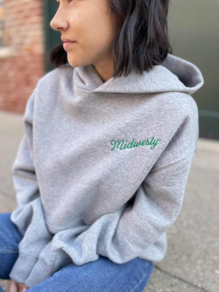 Midwesty® Hoodie in Gray