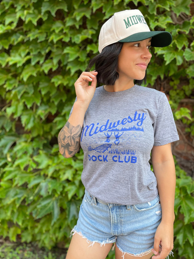 Midwesty® Dock Club Tee in Gray