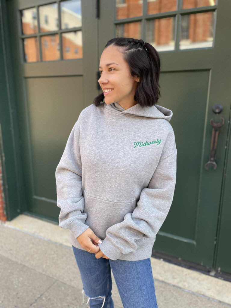 Midwesty® Hoodie in Gray