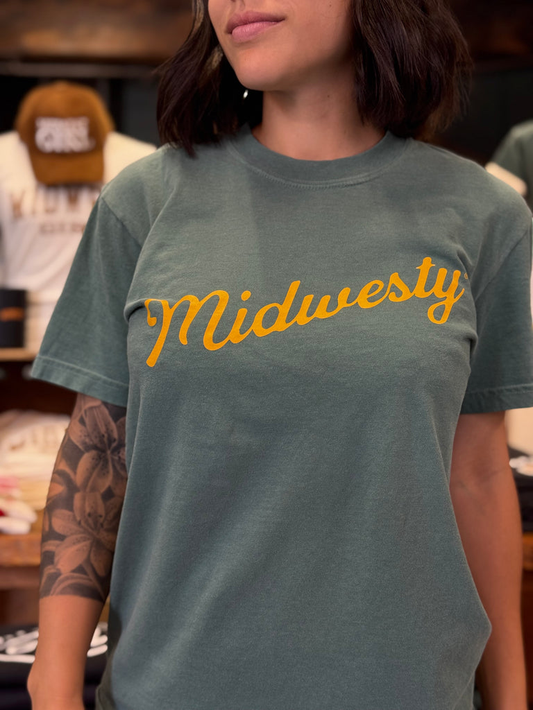 Midwesty Tee in Green