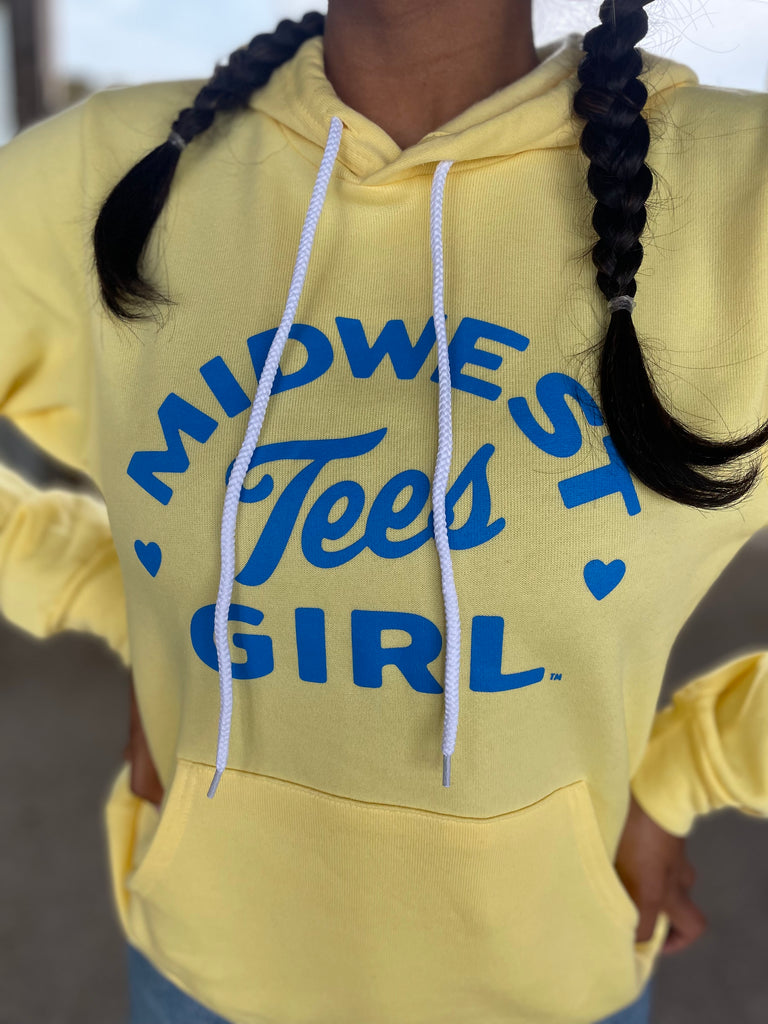 Midwest Girl Hoodie in Yellow