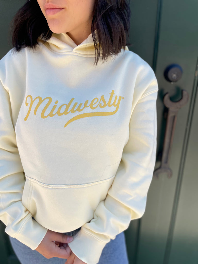Midwesty® Hoodie in Butter Yellow