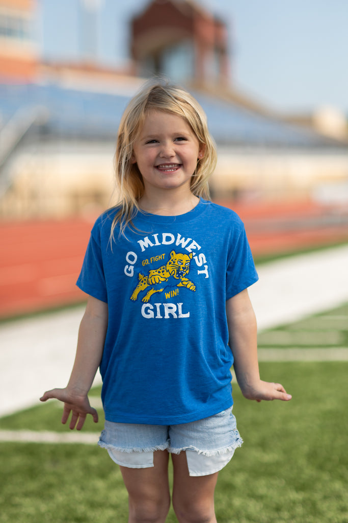 The Midwest Girl Mascot Tee for Kids
