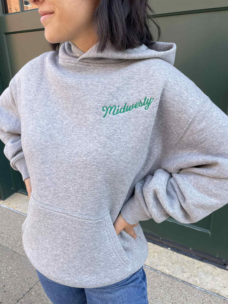 Midwesty® Hoodie in Gray