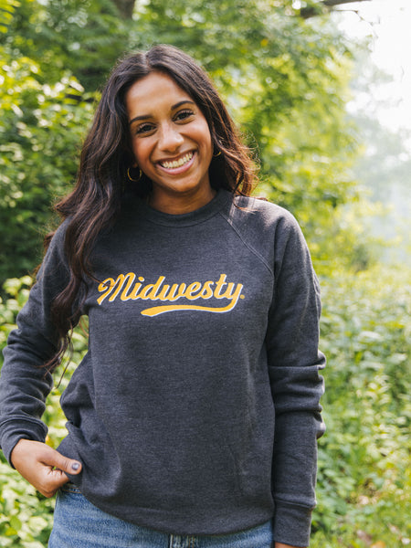 Midwesty® Crew in Charcoal (FINAL SALE)