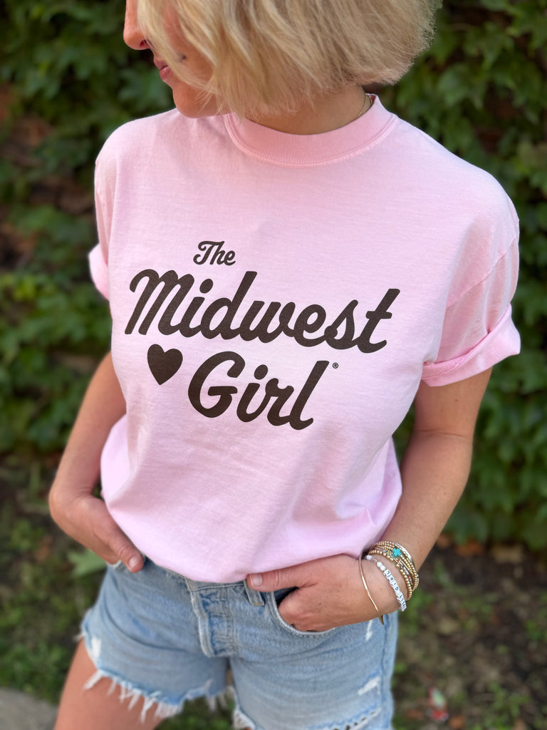 Midwest Girl Tee in Blossom