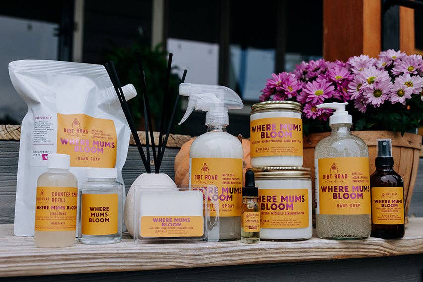 Where Mums Bloom Candle: 8 oz Candle