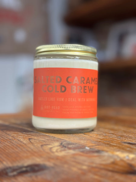 Salted Caramel Cold Brew Candle