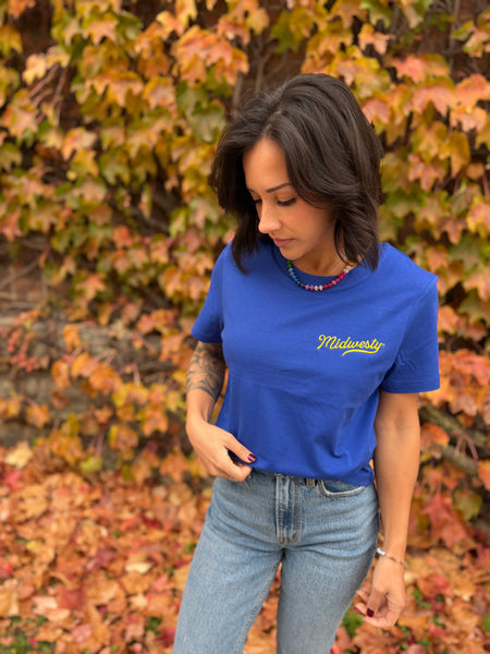 Midwesty® Women's Tee in Royal Blue