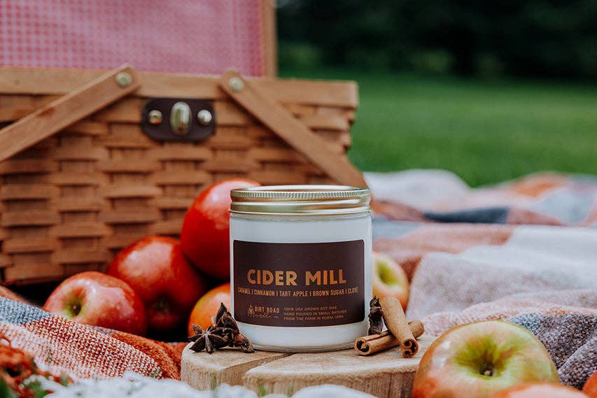Cider Mill Candle: 8 oz Candle