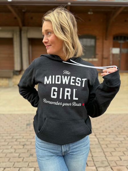 Jackson Street Hoodie in Charcoal