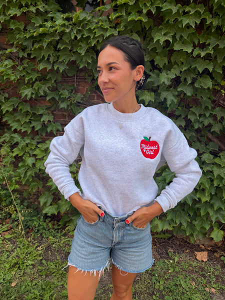 Teacher Crew in White Heather (PRE ORDER)