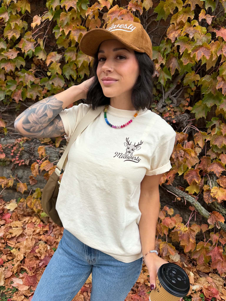 Midwesty® Cord Hat in Camel