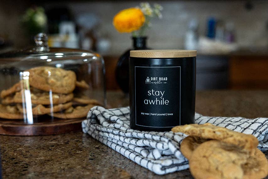 Stay Awhile Candle: 6 oz