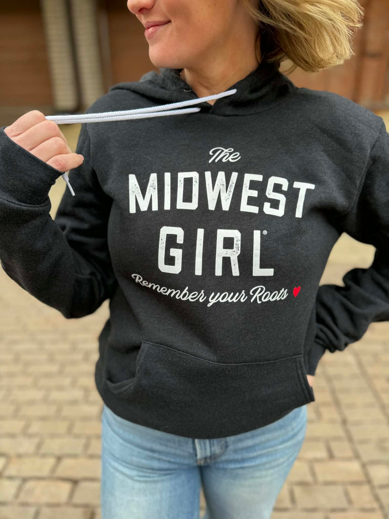 Jackson Street Hoodie in Charcoal