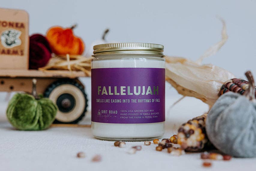 Fallelujah Candle: 8 oz Candle