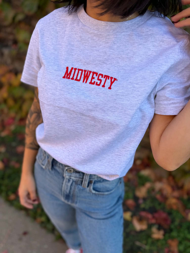 Midwesty® Women's Tee in Gray