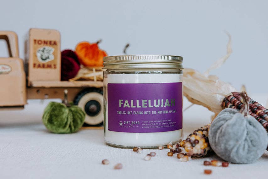 Fallelujah Candle: 8 oz Candle