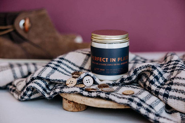 Perfect In Plaid Candle: 8 oz Candle