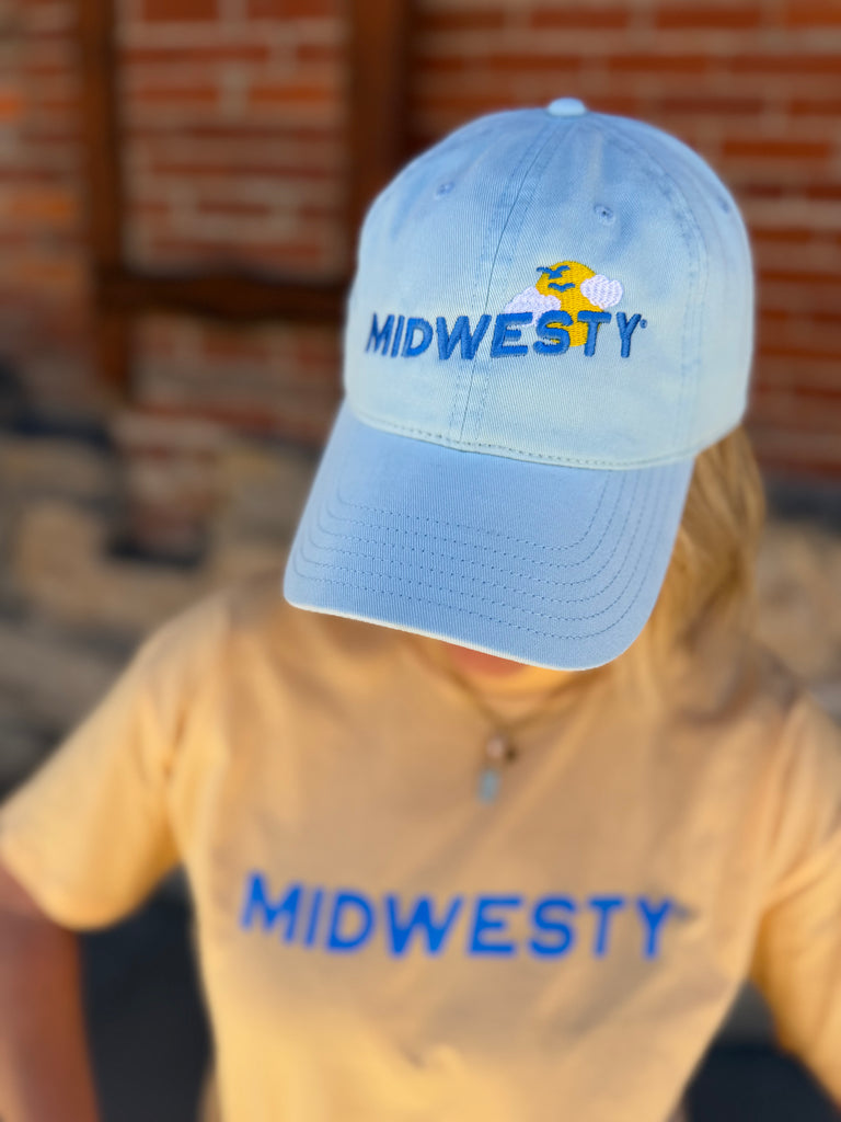 Midwesty® Dad Hat in Powder Blue