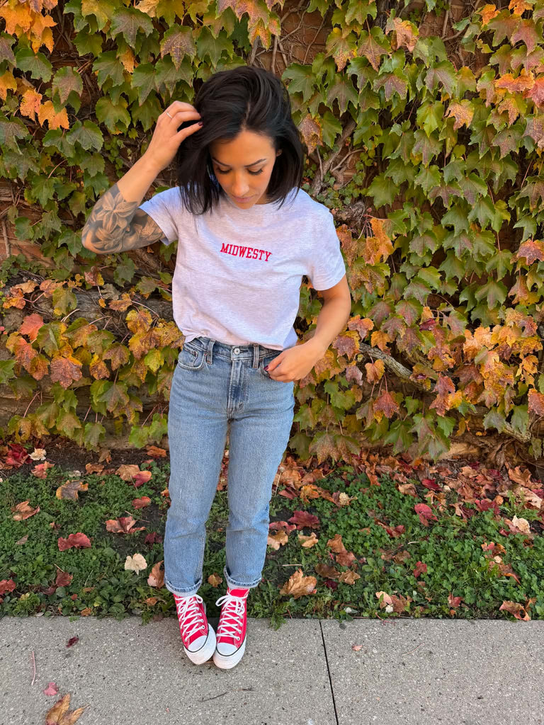 Midwesty® Women's Tee in Gray