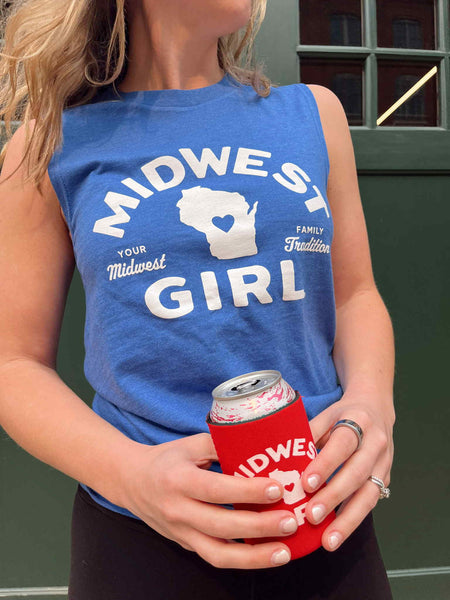 Midwest Girl Wisconsin Muscle Tank