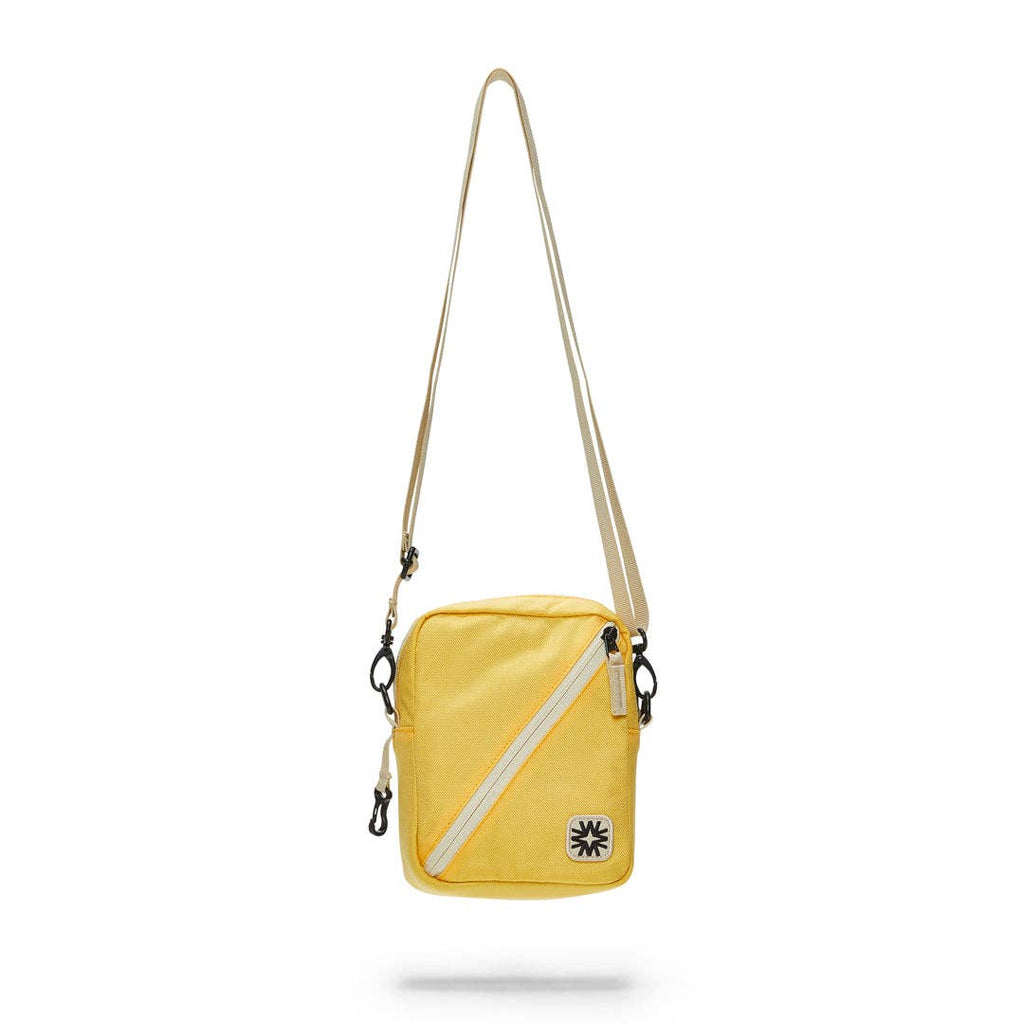 Mini Messenger Bag in Lemon