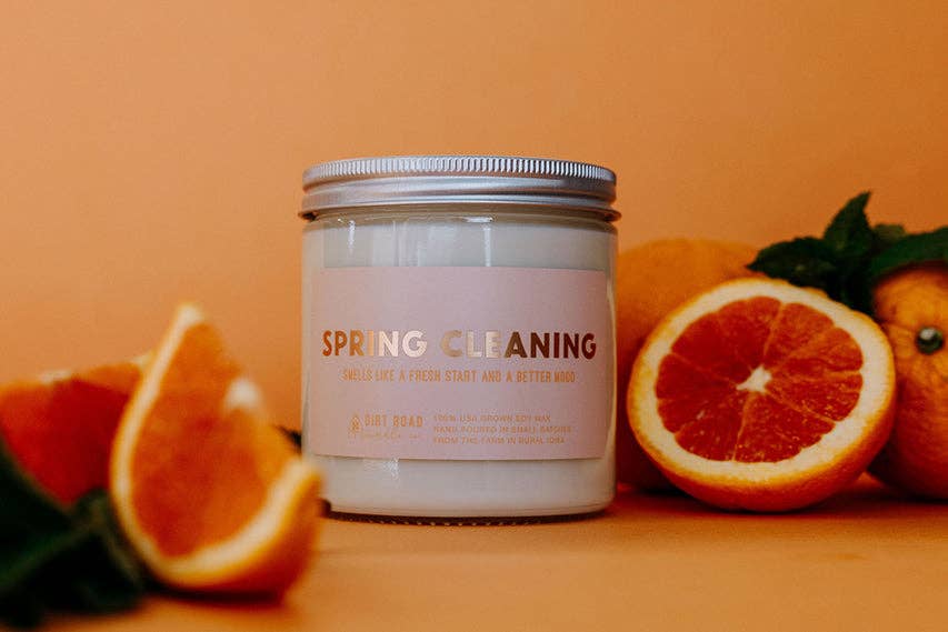 Spring Cleaning Candle: 8 oz Candle