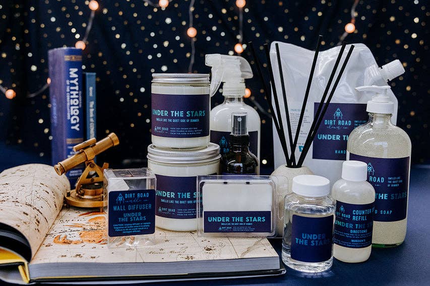 Under The Stars Candle: 8 oz Candle