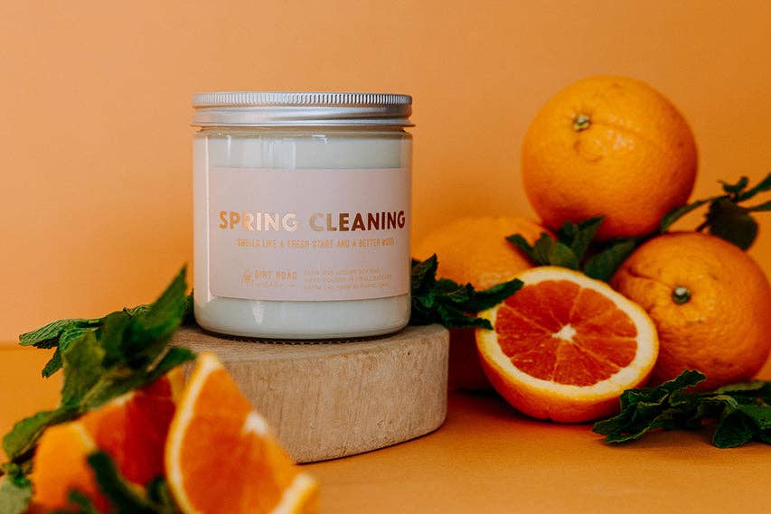 Spring Cleaning Candle: 8 oz Candle