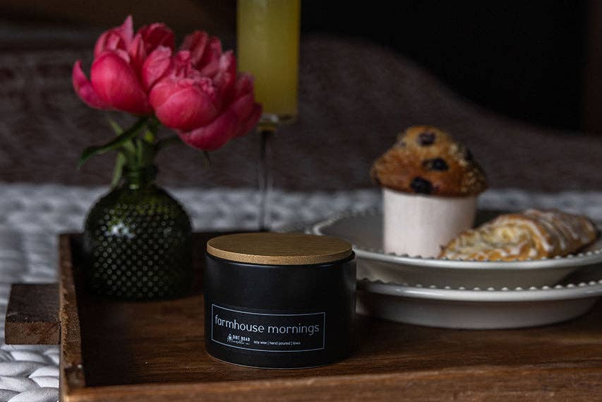 Farmhouse Mornings Candle: 6 oz