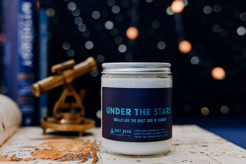 Under The Stars Candle: 8 oz Candle