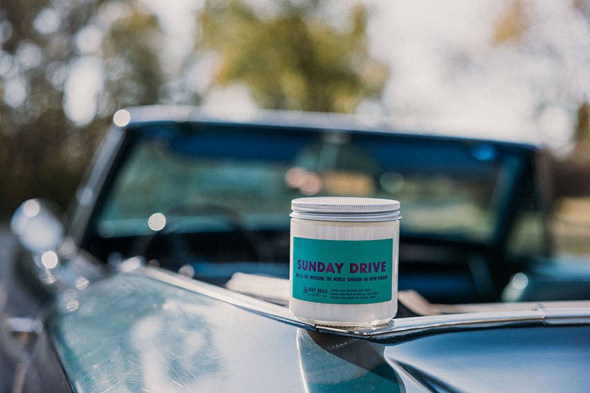 Sunday Drive Candle: 8 oz Candle