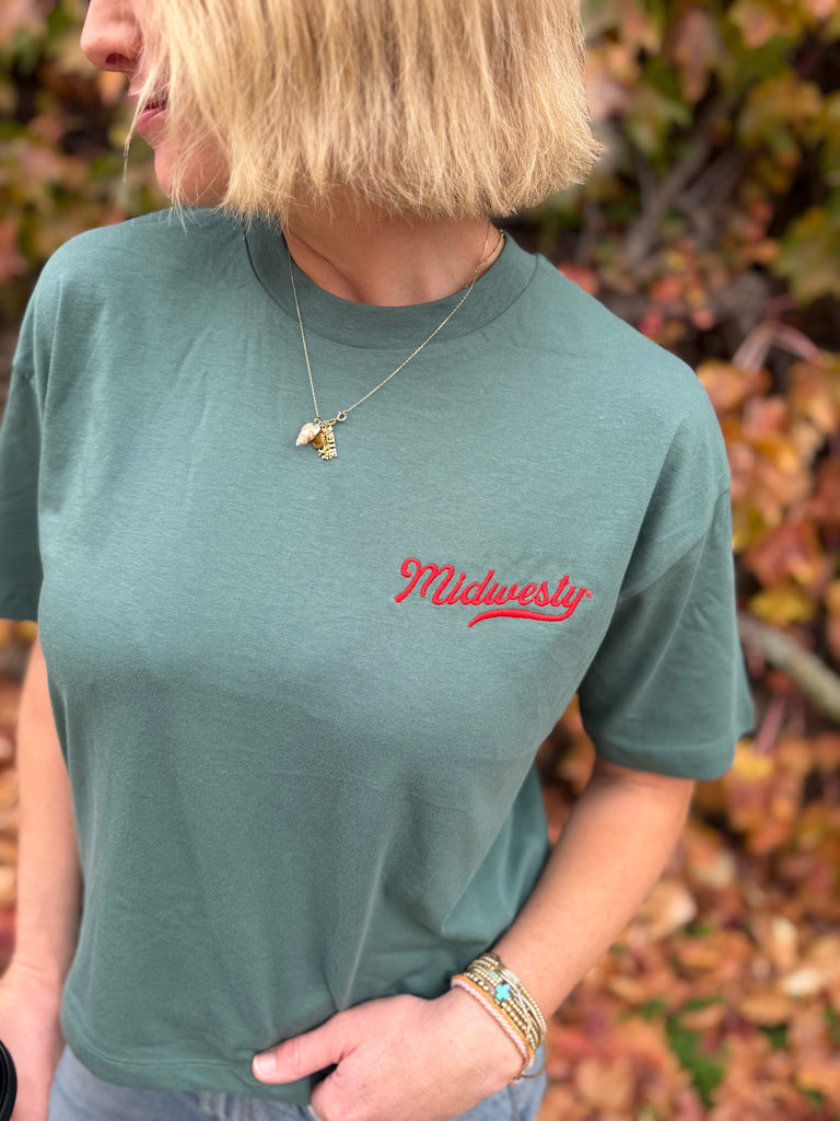 Midwesty® Boxy Tee in Green Bay
