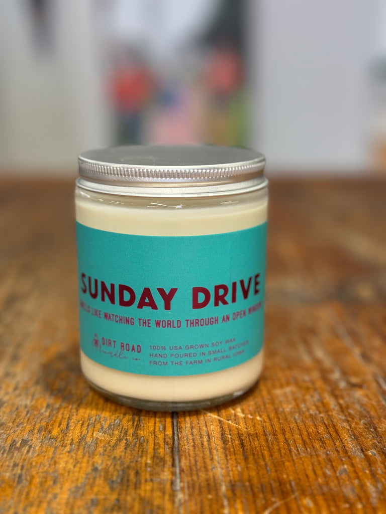 Sunday Drive Candle: 8 oz Candle