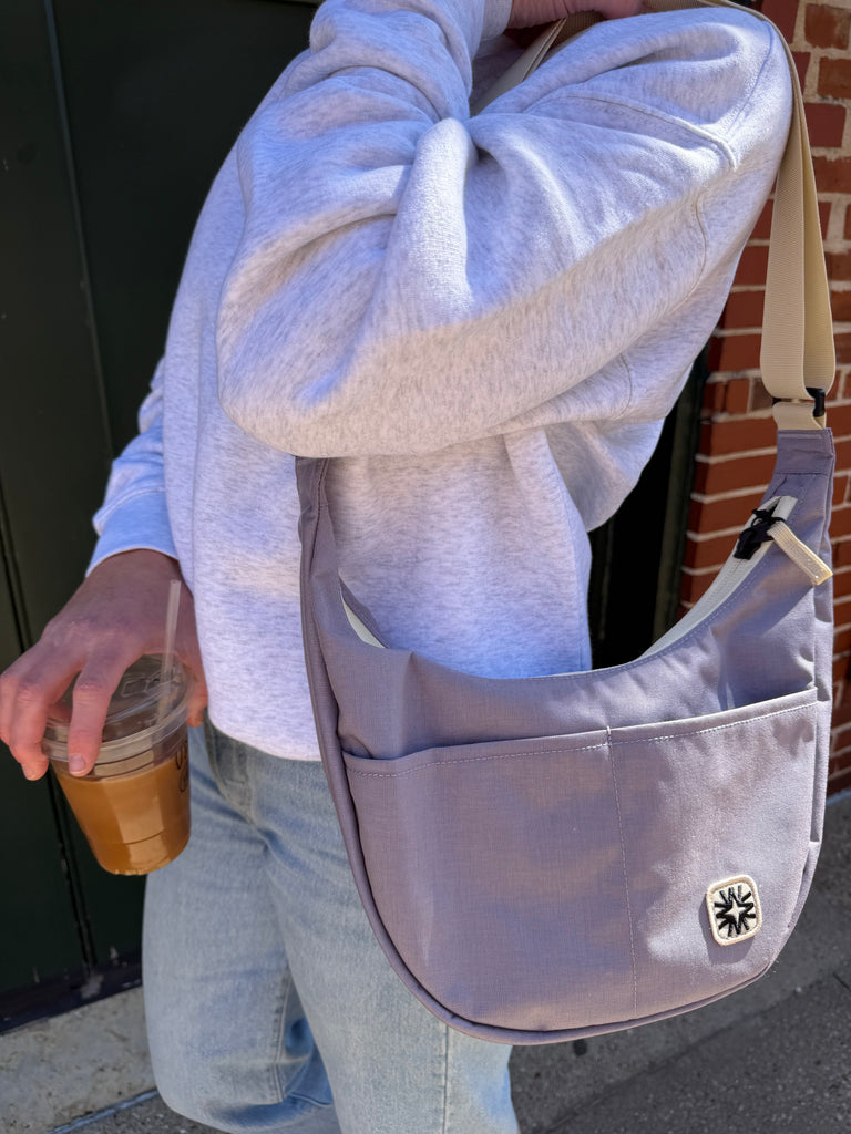 Mini Bay Bag in Lavender