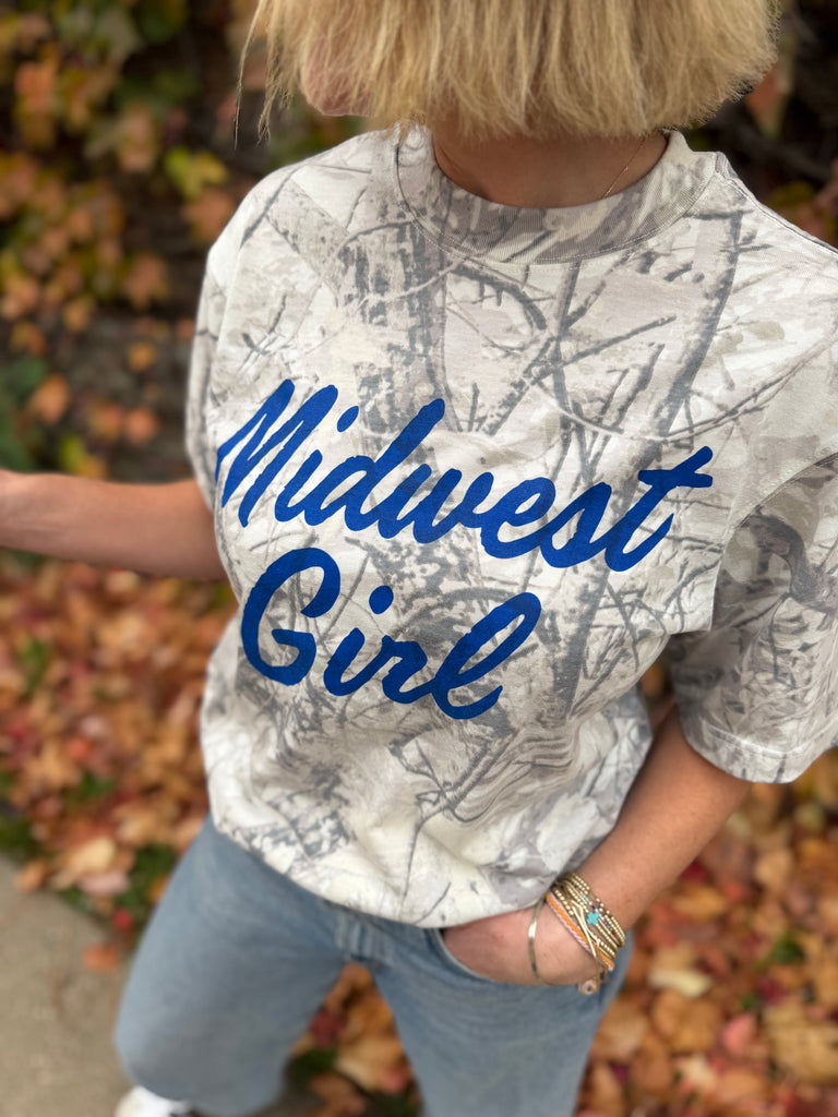Midwest Girl Camo Tee Shirt