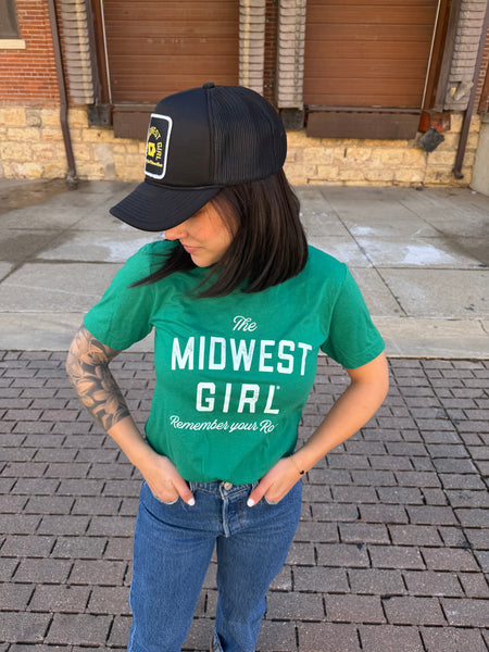 Jackson Street Tee in Green