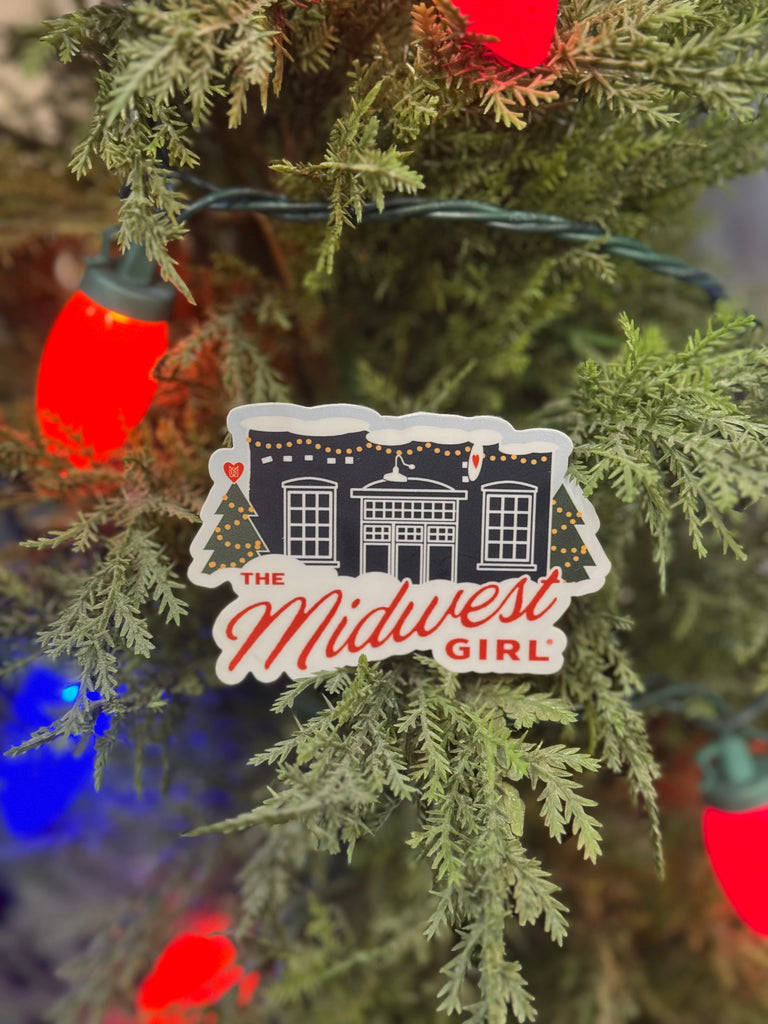 Midwest Girl Holiday Sticker