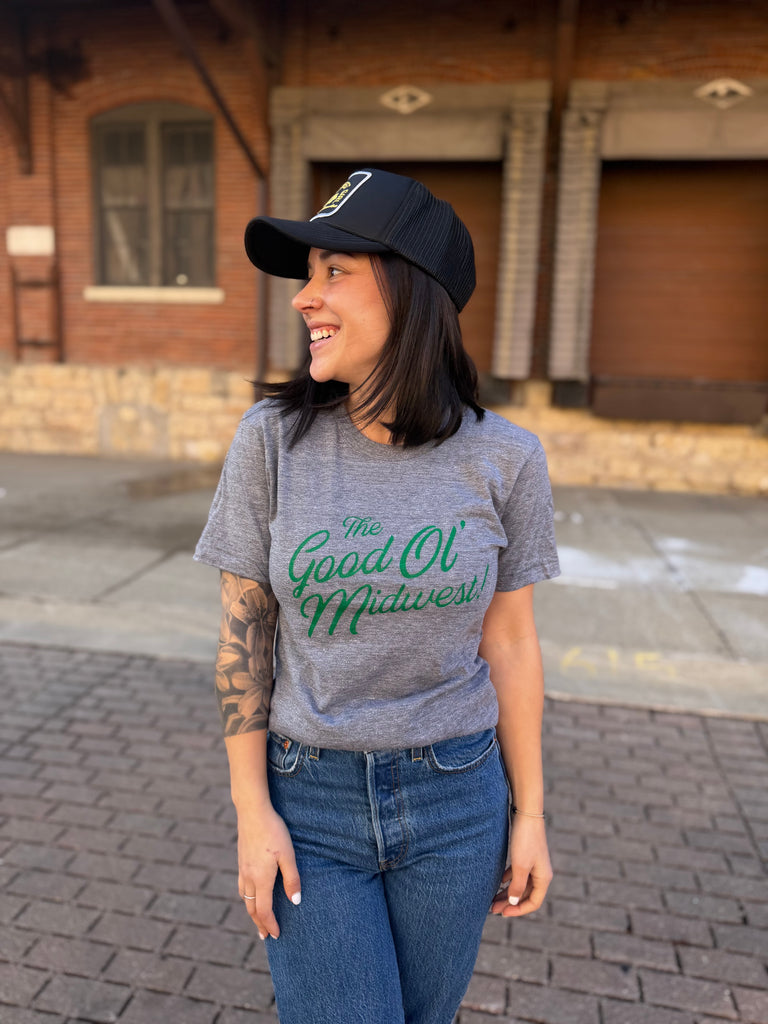 The Good Ol' Midwest Tee in Gray