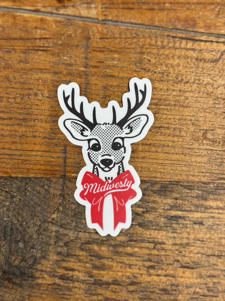 Midwesty Buck Sticker