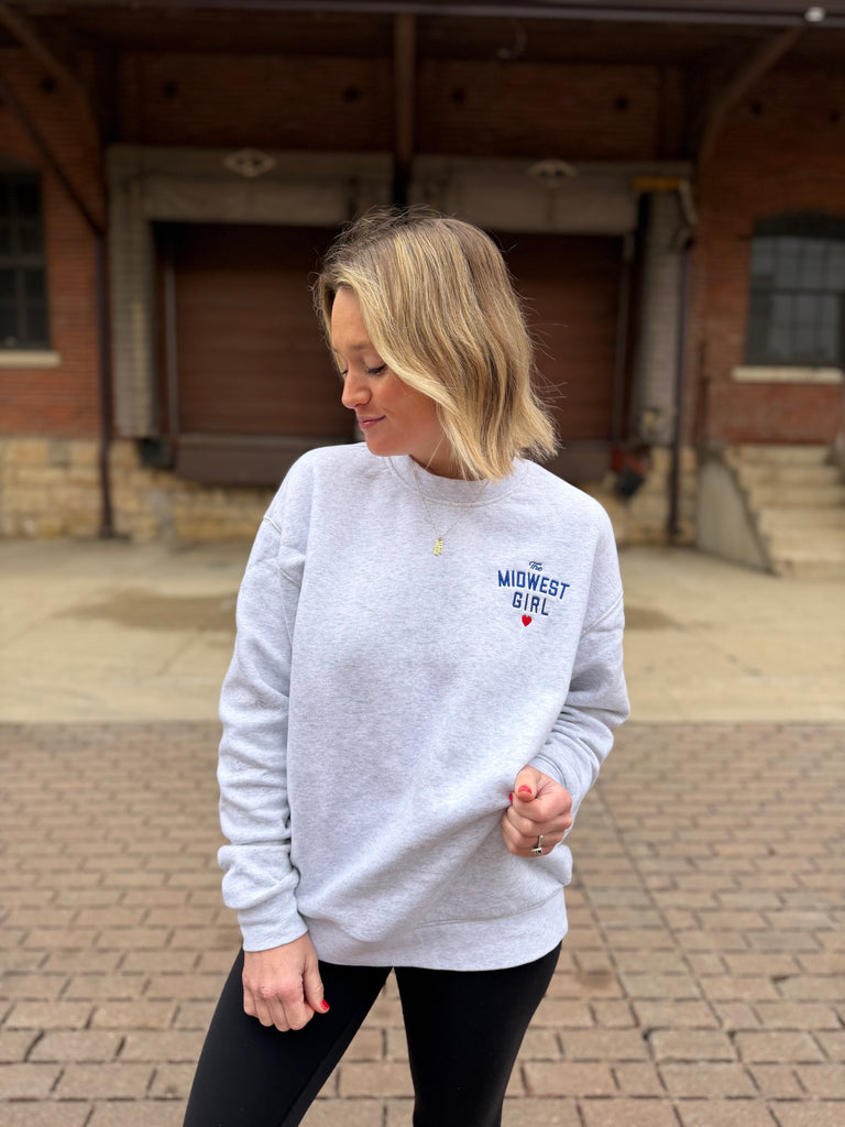 The Midwest Girl Crew in White Heather