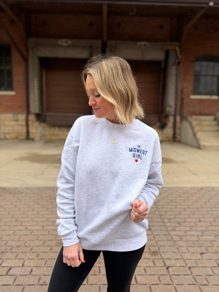 The Midwest Girl Crew in White Heather