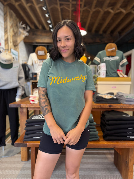 Midwesty Tee in Green