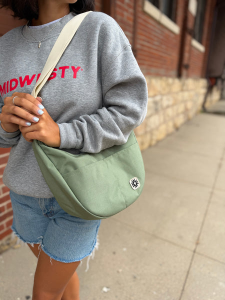 Mini Bay Bag in Sage