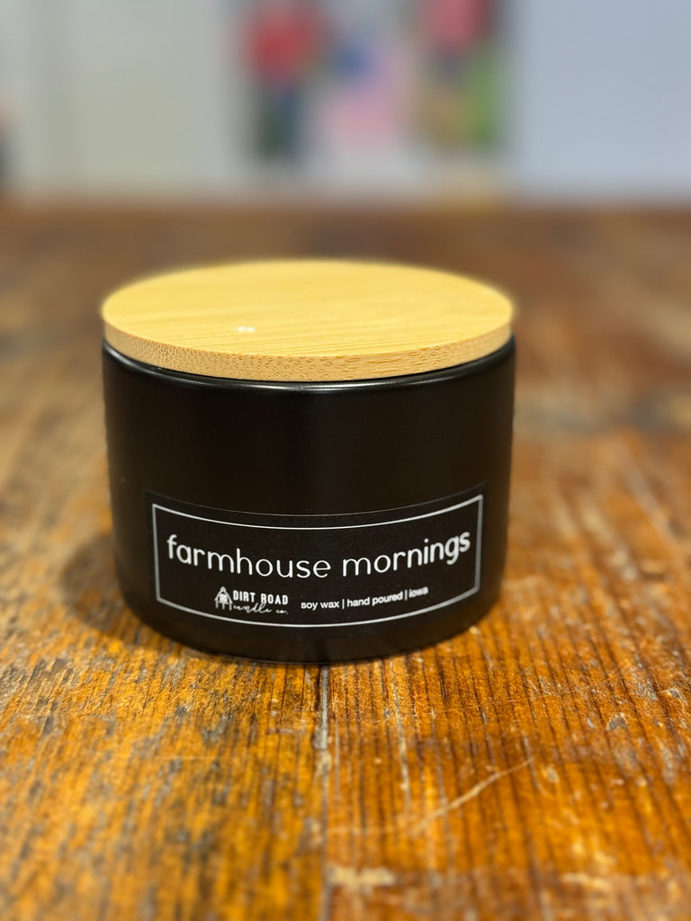 Farmhouse Mornings Candle: 6 oz