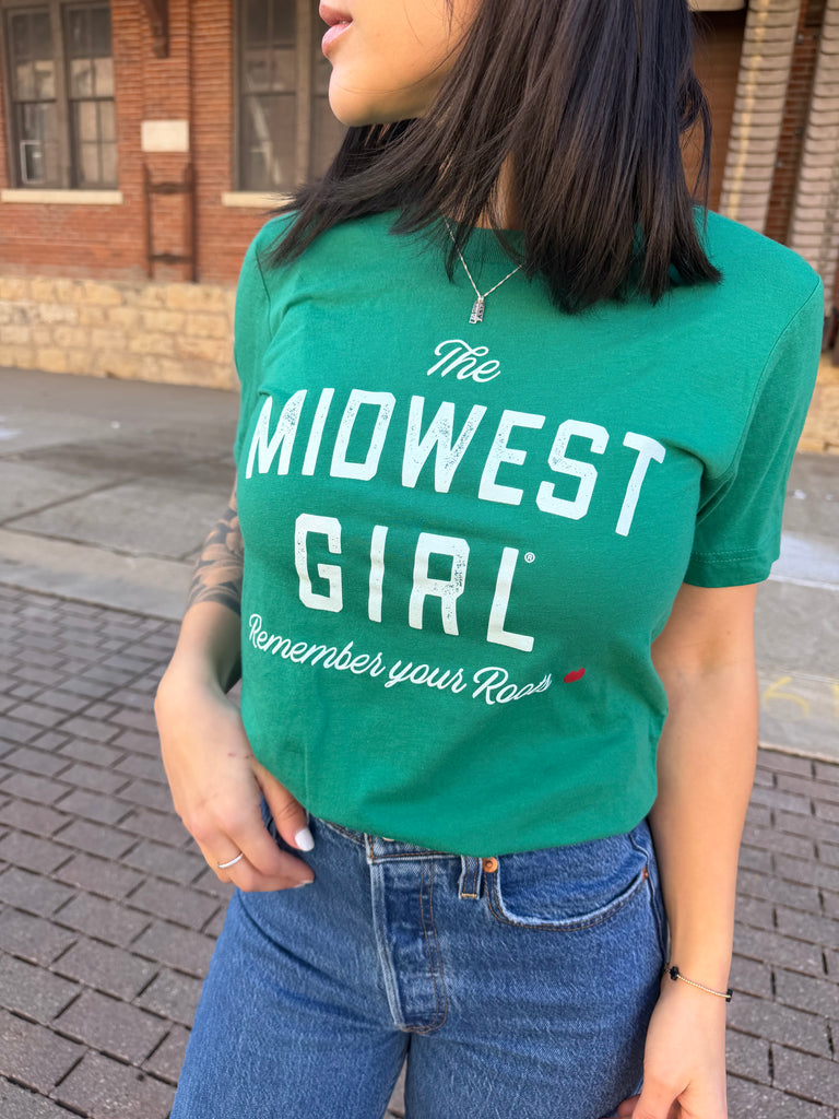 Jackson Street Tee in Green