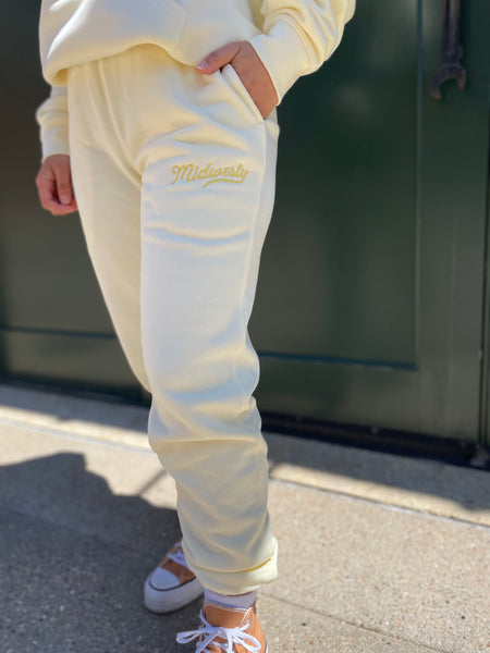 Midwesty® Sweats in Butter Yellow